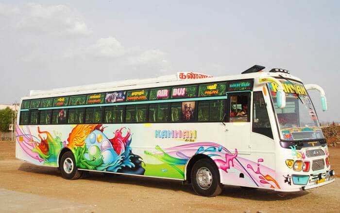 tourist bus in tamilnadu